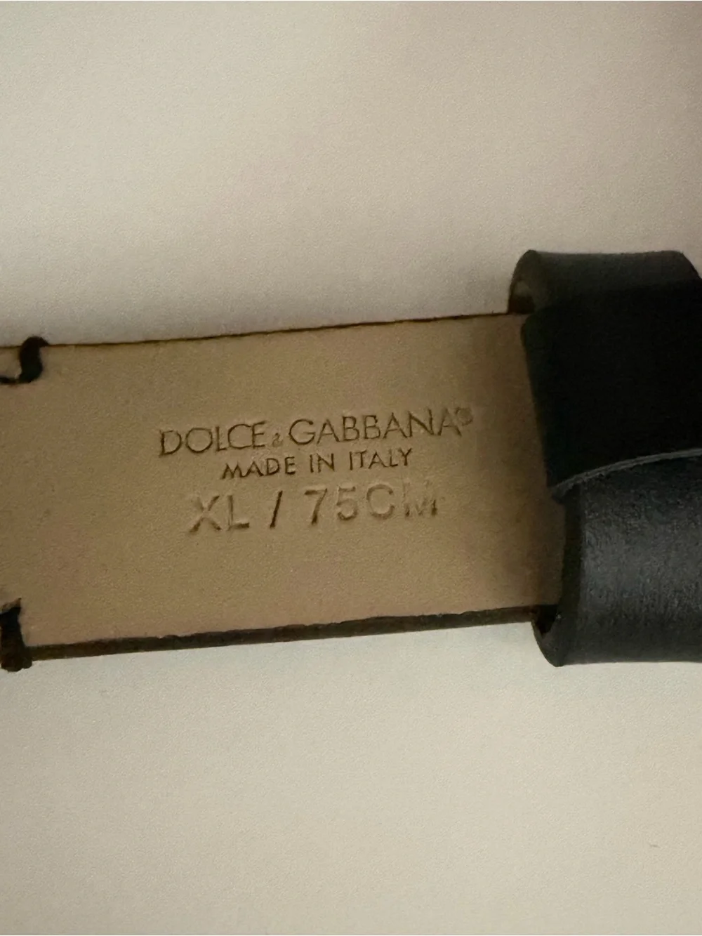 Dolce & Gabbana designer belt